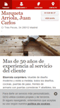 Mobile Screenshot of carpinteriamarqueta.com